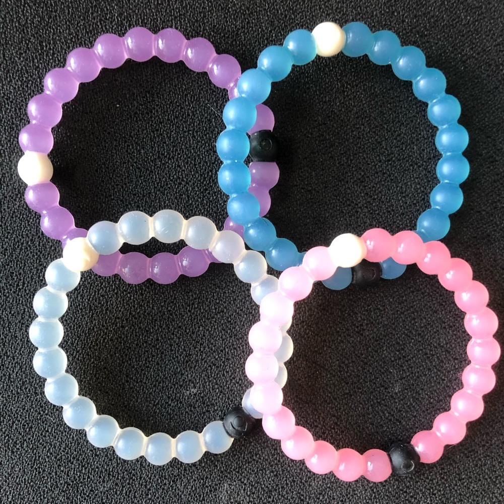 Authentic Lokai Jelly Bracelets Small (Set of 4)